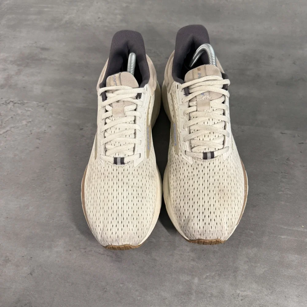 Brooks Anthem 6 Running Shoes Women 10 Tan Cream Neutral DNA 1204031B131 Sneaker